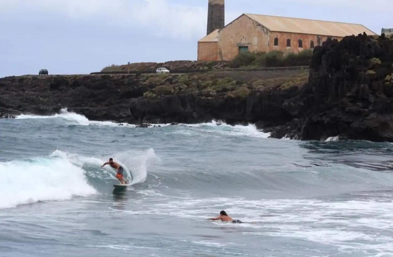 Schöne Ferienwohnung auf Teneriffa Los Silos Exterior foto